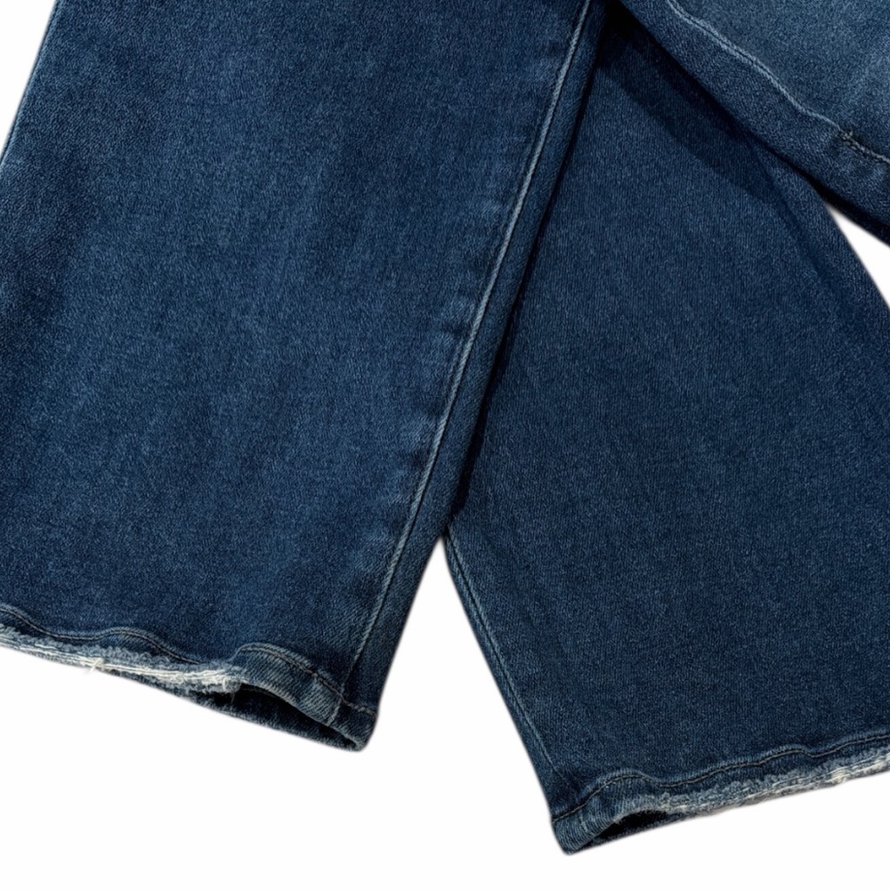 PAIGE Ultra High Rise Straight Jeans Stargazed Distressed Sz 30 |Vintage Stretch - Picture 8 of 8